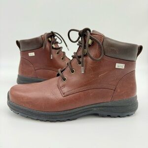 Ecco Gortex Brown Lace Up Boots Size 42 (US 10.5-11)